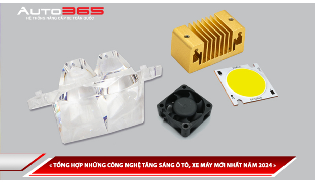 TỔNG HỢP NHỮNG CÔNG NGHỆ TĂNG SÁNG Ô TÔ, XE MÁY MỚI NHẤT NĂM 2024